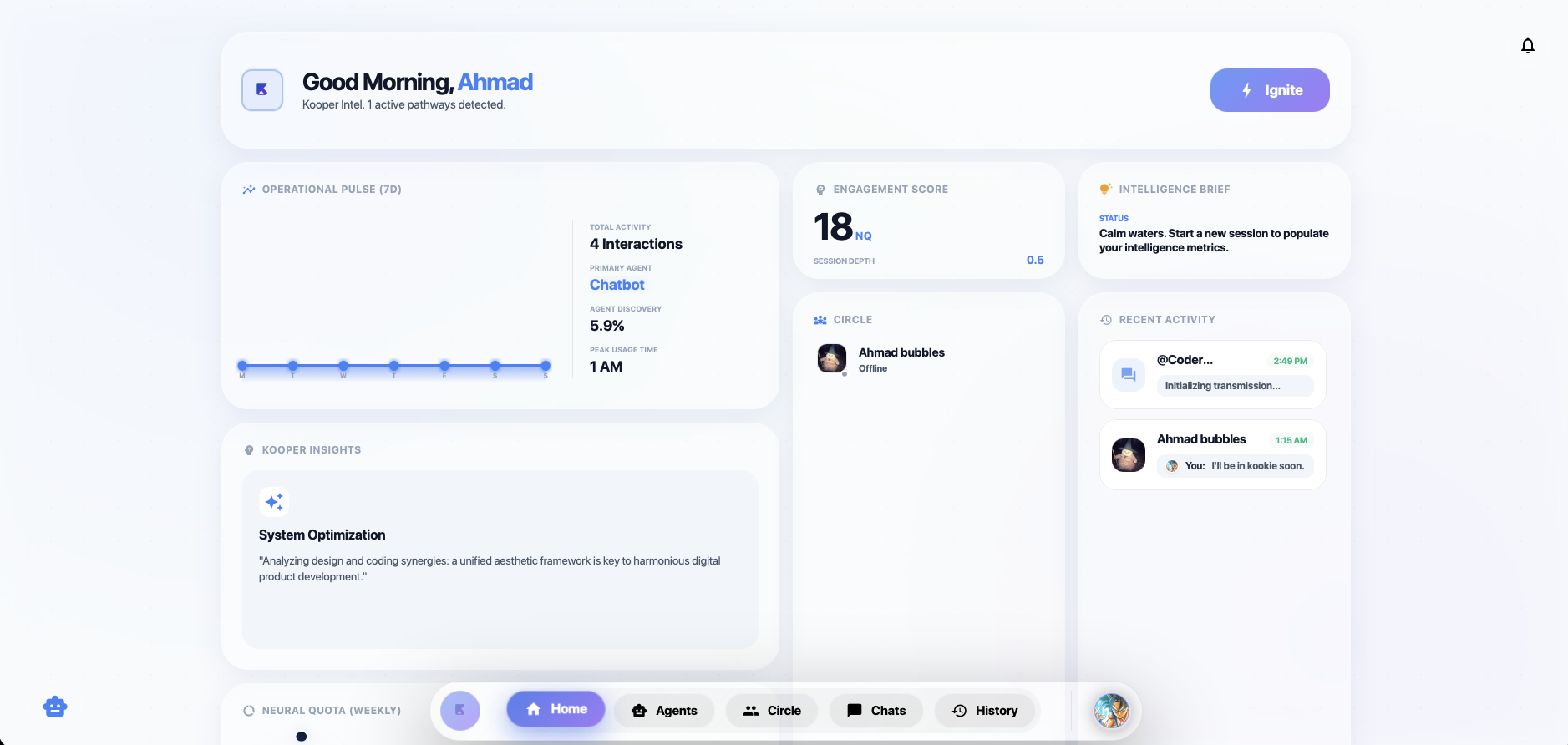 Kooper AI Dashboard